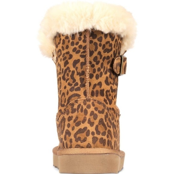 New Style & Co. Suede Faux Fur Lined Winter Boots - Picture 3 of 4